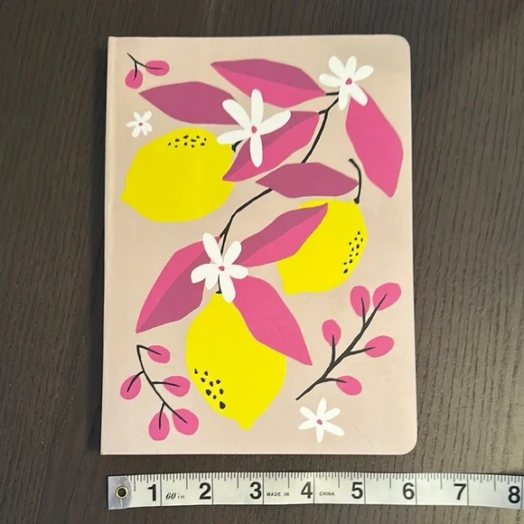 Kelly Green Lemon Fruit Notebook - Picture 8 of 8